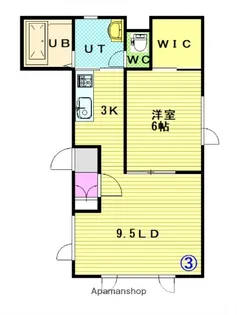 YSハイツ【2階】の間取り