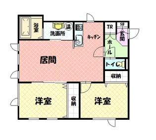 WINDAM B【103号室】の間取り