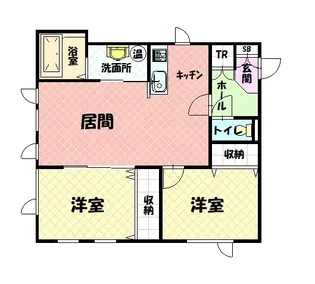 WINDAM B【1階】の間取り