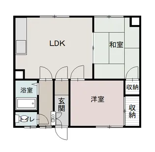 カネカハイツ【202号室】の間取り