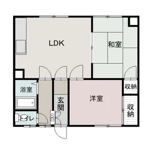 カネカハイツ【2階】の間取り