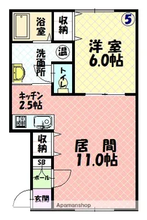 KERLL(ケルル)【1階】の間取り
