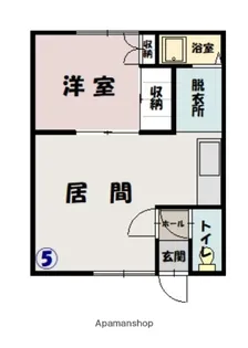 シティーハウス【1階】の間取り