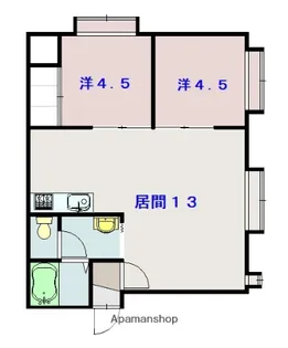 パセオ【1階】の間取り