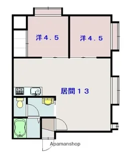 パセオ【1階】の間取り