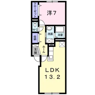アルドーレ 717【2階】の間取り