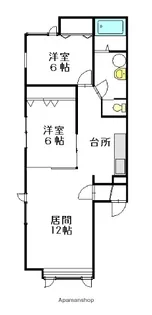 プレザン【101号室】の間取り