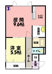 アネッサ【203号室】の間取り