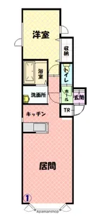 シンシア【201号室】の間取り