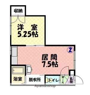 スクエア【2階】の間取り