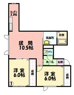 よくなる【2階】の間取り