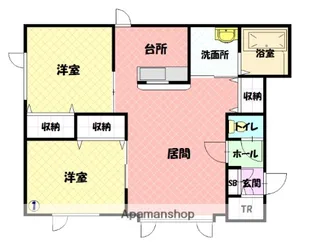 トーラス【1階】の間取り