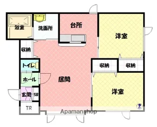 トーラス【1階】の間取り