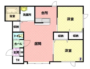 トーラス【2階】の間取り