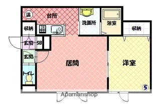 EST LUCE5・5【1階】の間取り
