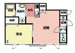 ETERFORT【1階】の間取り