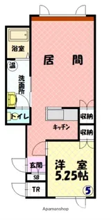 ラポール瀧川【2階】の間取り