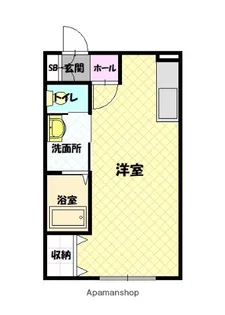 エーコー2条ハイム【4階】の間取り