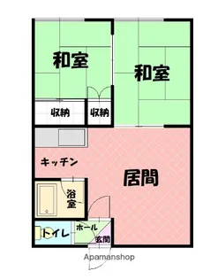 シティハイム南1条【1階】の間取り