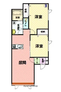 ムーヴェ【2階】の間取り