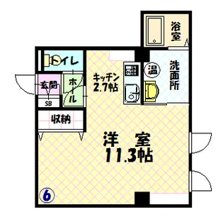 アルグレースときわ【206号室】の間取り
