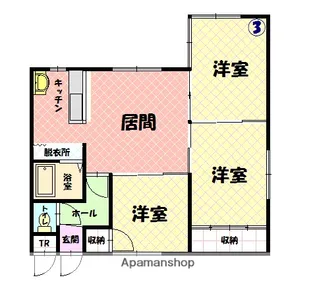 セラクレセント【2階】の間取り