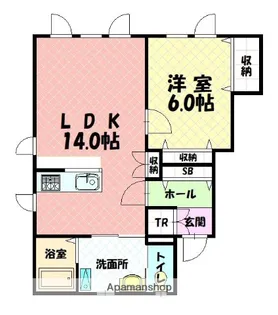GRACE【1階】の間取り