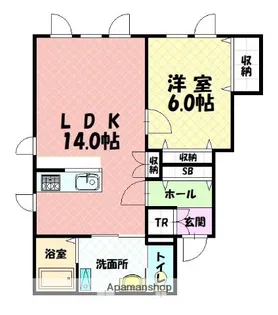 GRACE【1階】の間取り