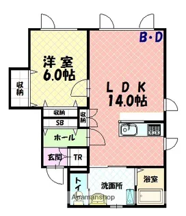 GRACE【2階】の間取り