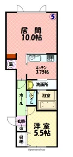 イーストコート【2階】の間取り