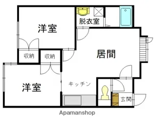 リベルタ【1階】の間取り