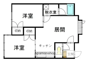 リベルタ【2階】の間取り