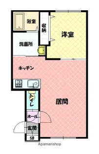 ラ・エスパシオ【102号室】の間取り