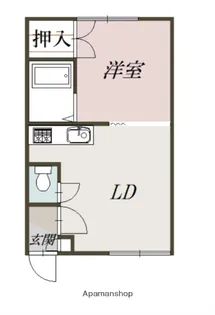 エスコート317【2階】の間取り