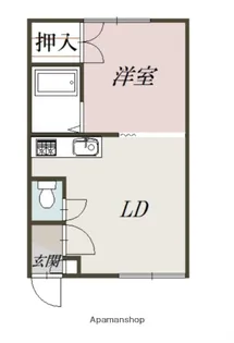 エスコート317【2階】の間取り