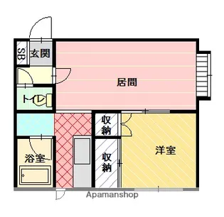 コーポ希望Ⅱ【2階】の間取り