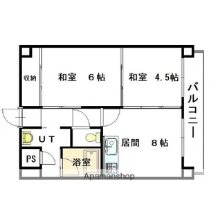 ロジェ3・2【3階】の間取り