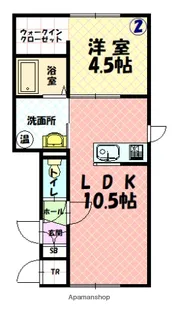 GARRRⅠ【1階】の間取り