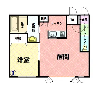 グレース近文A【2階】の間取り