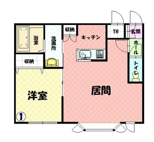 グレース近文A【2階】の間取り