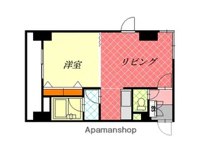 ナッツSPIRIT2【605号室】の間取り