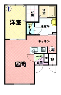 ラフレーズ大町Ⅰ【2階】の間取り