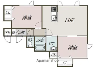 NLC【2階】の間取り