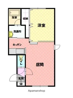 シルム【202号室】の間取り
