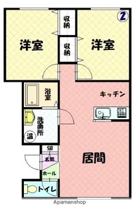 エリーズ【1階】の間取り