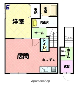 レトア朝日【2階】の間取り