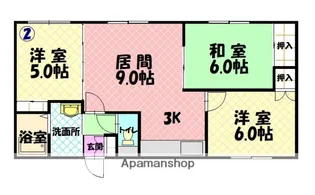 ヴェルシティ東光6.3 B棟【202号室】の間取り