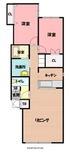 ATEENA11.21A【1階】の間取り