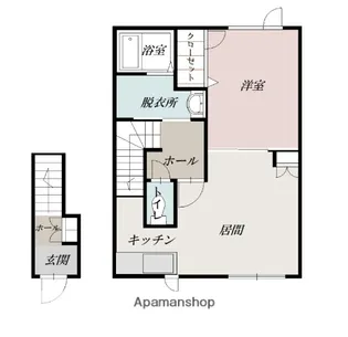 MAISONS−LAFFITTE【202号室】の間取り