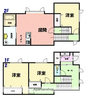 NOK HUUK【102号室】の間取り
